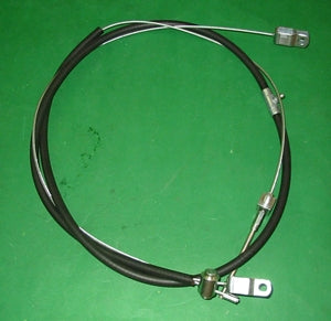 HANDBRAKE CABLE MGB MKII CHROME BAR WIRE WHEEL - INCLUDES DELIVERY
