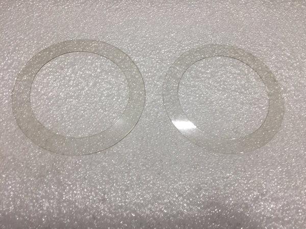 PAIR - SEAL PARK LAMP LENS MGA 1500 FRONT PLASTIC - INCLUDES DELIVERY