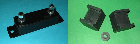 SET - ENGINE MOUNT FRONT +  GEARBOX MOUNTS & BUSH TD TF Y - INCLUDES DELIVERY