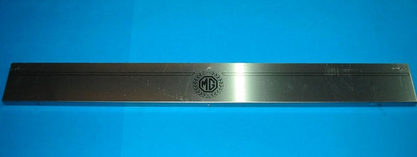 PAIR - TREAD PLATE MGB STAINLESS STEEL MG LOGO - INCLUDES DELIVERY
