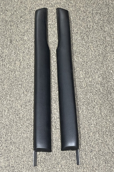 PAIR - WAIST RAIL SET MGB GT 1970 > 1976 BLACK - INCLUDES DELIVERY