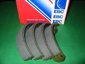 BRAKE SHOES MINI 850 1961 > 1965 FRONT BLACKSTUFF - INCLUDES DELIVERY