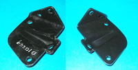 PAIR - BRACKET ENGINE MOUNT MGB RUBBER NOSE LEFT & RIGHT HAND FRONT - INCLUDES DELIVERY