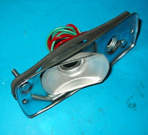PARK FLASHER LAMP BODY with wiring CHROME BAR MGB + TRIUMPH SPITFIRE - INCLUDES DELIVERY