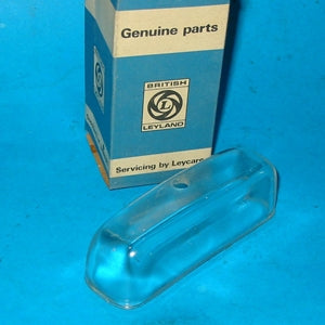 LENS NO PLATE LAMP MGB RUBBER NOSE MIDGET - INCLUDES DELIVERY