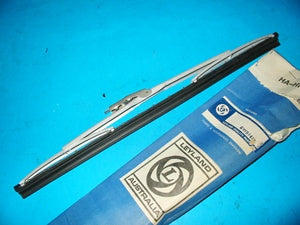 PAIR - WIPER BLADE MGB GT 12" DULL FINISH - INCLUDES DELIVERY