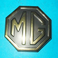 MG BADGE BOOT LID GOLD METAL 1 PIECE - INCLUDES DELIVERY