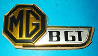 HATCH BADGE GOLD BLACK MGB GT jubilee - INCLUDES DELIVERY