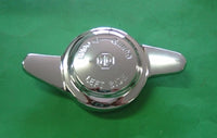 MGB KNOCK ON LEFT HAND 8TPI EARED WITH MG LOGO - INCLUDES DELIVERY