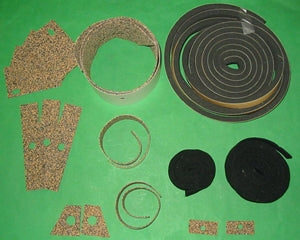 AHH5177K MGA BODY MOUNT KIT OF 17 RUBBER & CORK - INCLUDES DELIVERY