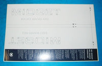 HMP915014 BADGE TEMPLATE SILL BADGE MIDGET (NFD) - INCLUDES DELIVERY