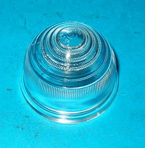 PAIR - CLEAR GLASS FLASHER LAMP LENS FRONT AUSTIN HEALEY SPRITE MKI MINI L594 - INCLUDES DELIVERY