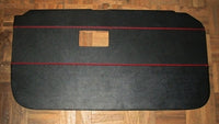 TKA4135/6 PAIR - DOOR LINER MGB TOURER 1968 > 1969 BLACK WITH RED PIPING - INCLUDES DELIVERY