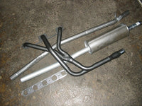 KIT - EXTRACTOR MGB + INTER PIPE + MUFFLER + GASKET ALL PREMIUM QUALITY - INCLUDES DELIVERY