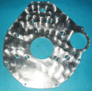 MGS20717 REAR ENGINE PLATE ALLOY MGB MKII - INCLUDES DELIVERY