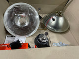 PAIR - ALL MG WITH 7" HEADLIGHTS HALOGEN H4 HEADLAMP USE OF PILOT LIGHT OPTIONAL - INCLUDES DELIVERY