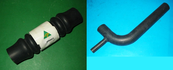 MGB RADIATOR HOSE TOP + BOTTOM > 1971 6.5cm SPOUT PREMIUM QUALITY - INCLUDES DELIVERY