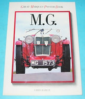 MG GREAT MARQUES POSTER BOOK by CHRIS HARVEY - INCLUDES DELIVERY