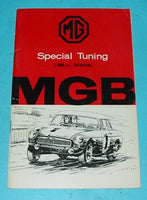 AKD4034A MGB SPECIAL TUNING BOOK chrome bar cars - INCLUDES DELIVERY