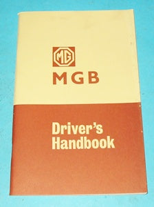 AKD3900C MGB MKI DRIVER'S HANDBOOK - INCLUDES DELIVERY