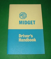 MG MIDGET DRIVER'S HANDBOOK - INCLUDES DELIVERY