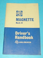 MAGNETTE MARK IV DRIVER'S HANDBOOK - INCLUDES DELIVERY