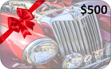 MG Spare Parts Gift Card