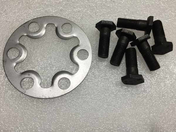 FLYWHEEL LOCK TAB + FLYWHEEL BOLT SET, 5 BEARING MGB Premium Quality - INCLUDES DELIVERY