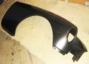 GUARD MGB SOFT TOP RUBBER NOSE RIGHT HAND FRONT - PICK UP ONLY - CONTACT US