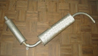 DUAL MUFFLER ON S BEND MIDGET 1275 + 1500 - INCLUDES DELIVERY
