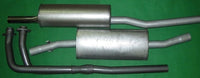 MGB CHROME BAR 3 PIECE EXHAUST SYSTEM PREMIUM QUALITY - PICK UP OR DELIVERY