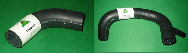 RADIATOR HOSE TOP & BOTTOM WITH HEATER 1965 > 1976 MINI - INCLUDES DELIVERY