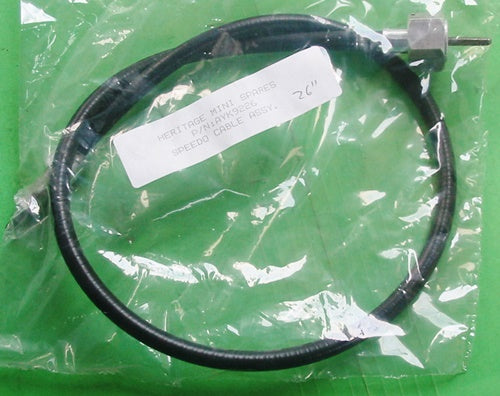 CABLE SPEEDO EARLY MINI & MOKE 26" LONG nominal - INCLUDES DELIVERY