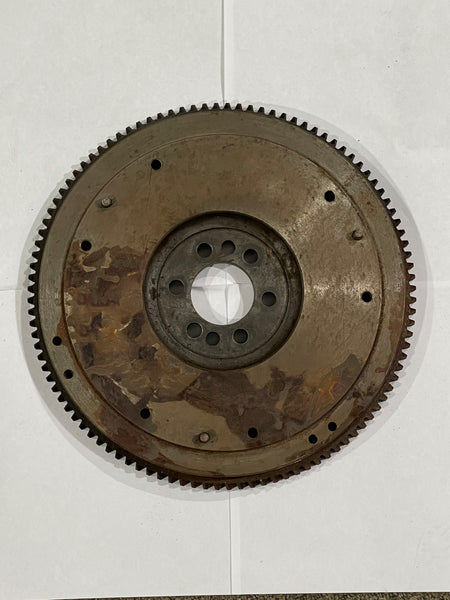 FLYWHEEL MGB MKII 5 BEARING MACHINED FACE WITH ORIGINAL USED RING GEAR - INCLUDES DELIVERY