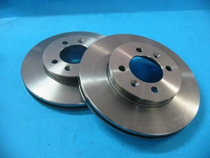 PAIR - BRAKE DISC FRONT MGF MARCH 1995 > DECEMBER 2009 see description 240mm DIAMETER, STANDARD THICKNESS 22.1mm - INCLUDES DELIVERY