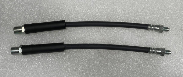 PAIR - BRAKE HOSE FRONT MINI - FOR DICS BRAKE CARS ONLY - INCLUDES DELIVERY