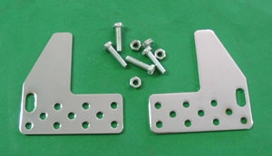 MINI SEAT ADJUSTER BRACKETS SET INCLUDING BOLTS - INCLUDES DELIVERY