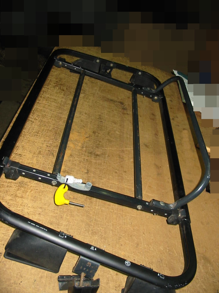 LUGGAGE RACK MGF ORIGINAL ROVER PART - FREIGHT EXTRA - CONTACT US – MG ...
