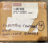ANTI-LOCK BRAKING SYSTEM ELECTRONIC CONTROL UNIT MGF TO 511058 GENUINE ROVER (BOSCH) - INCLUDES DELIVERY